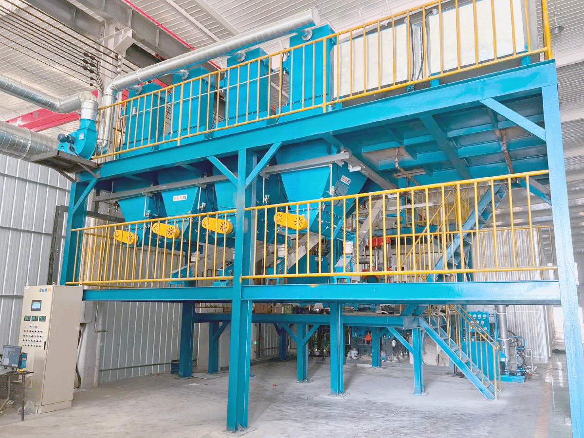 weighing and dosing system