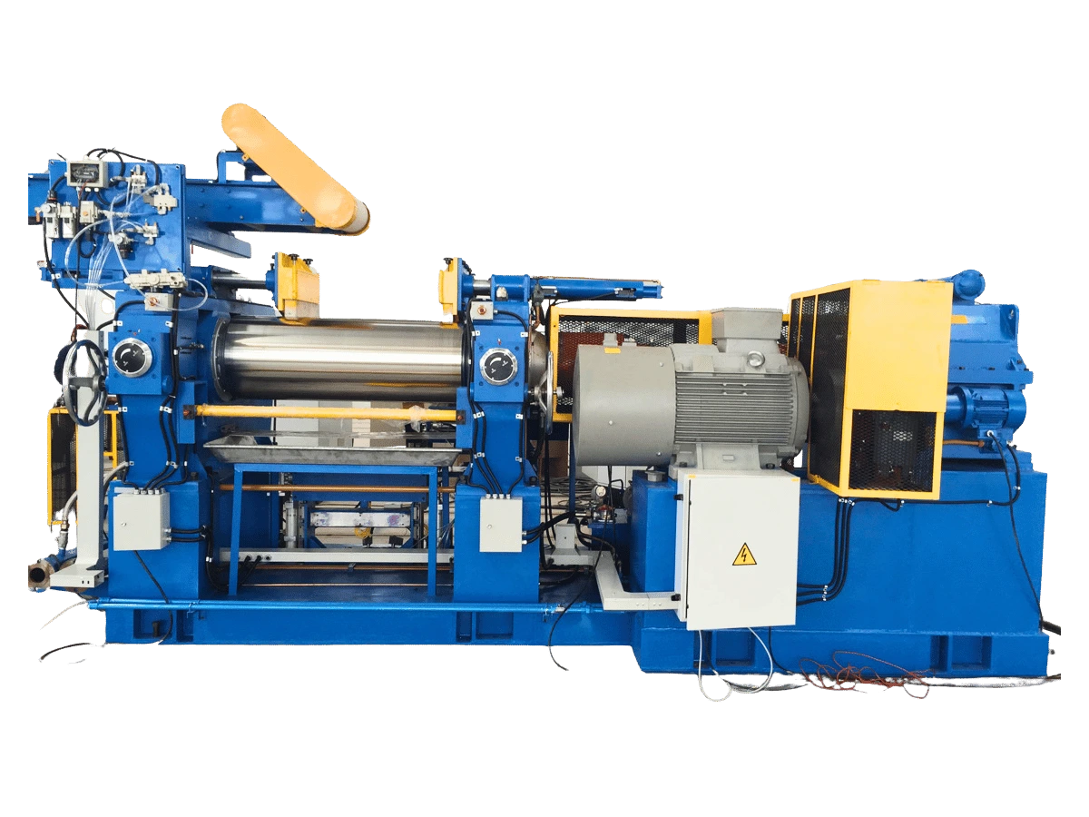 rubber two roll mill
